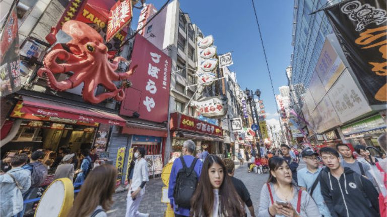 大阪が日本の最も急成長をする観光地となる